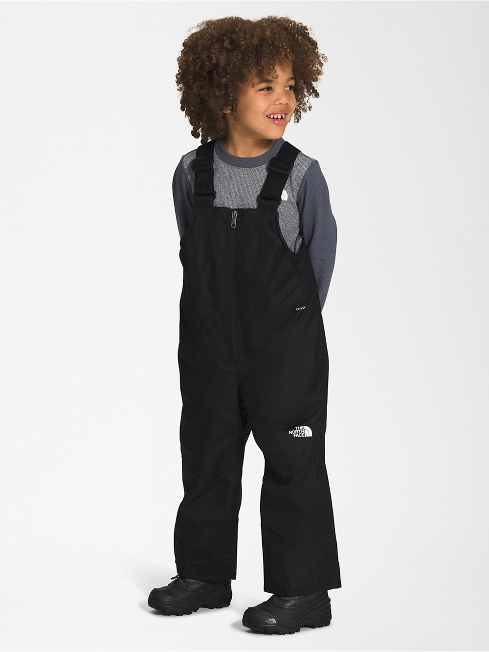 The North Face Black Kids Snow Overalls NWT 2T